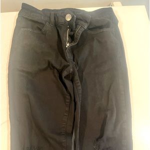 American eagle next level stretch black jeans
